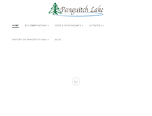 Tablet Screenshot of panguitchlake.com